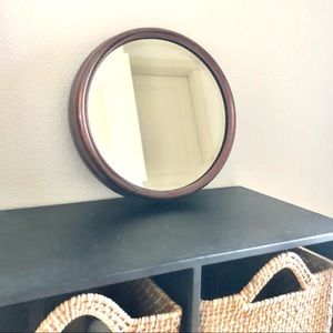 Pottery Barn Tahoe 14” Round Mirror